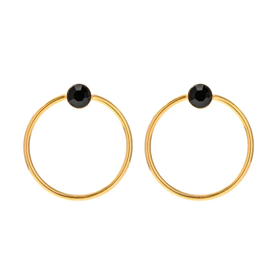 18 KT Gold Plated Earrings TK GOLD