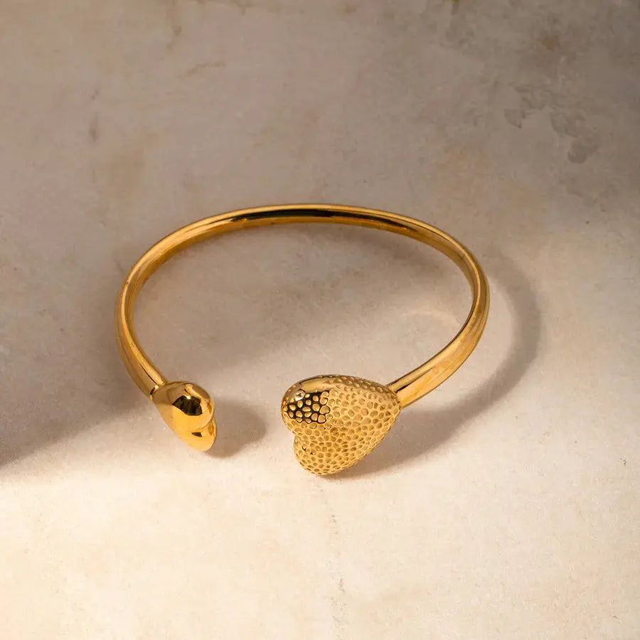 18K Gold Plated Bangle Bracelet TK GOLD